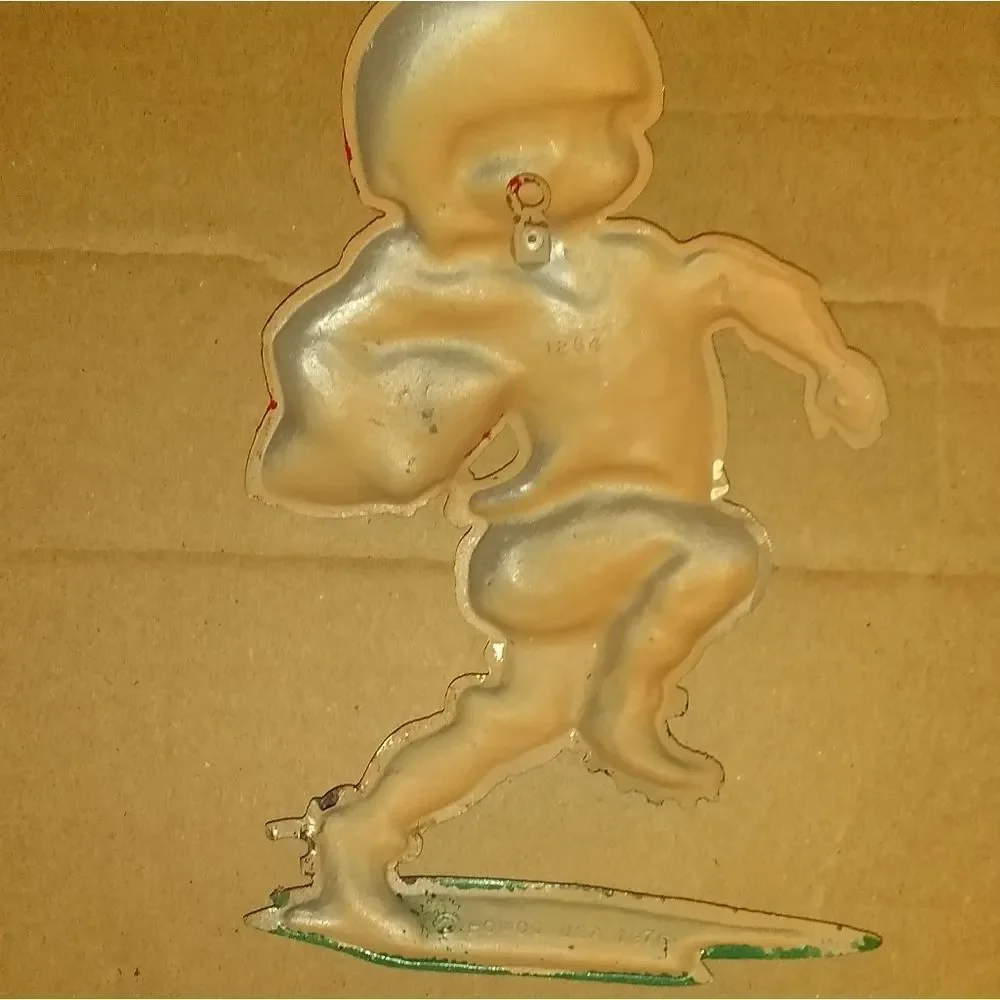 Homco Football Player Wall Art